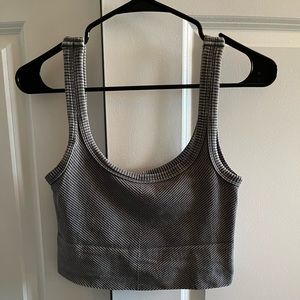 Nikibiki Gray Cropped Tank